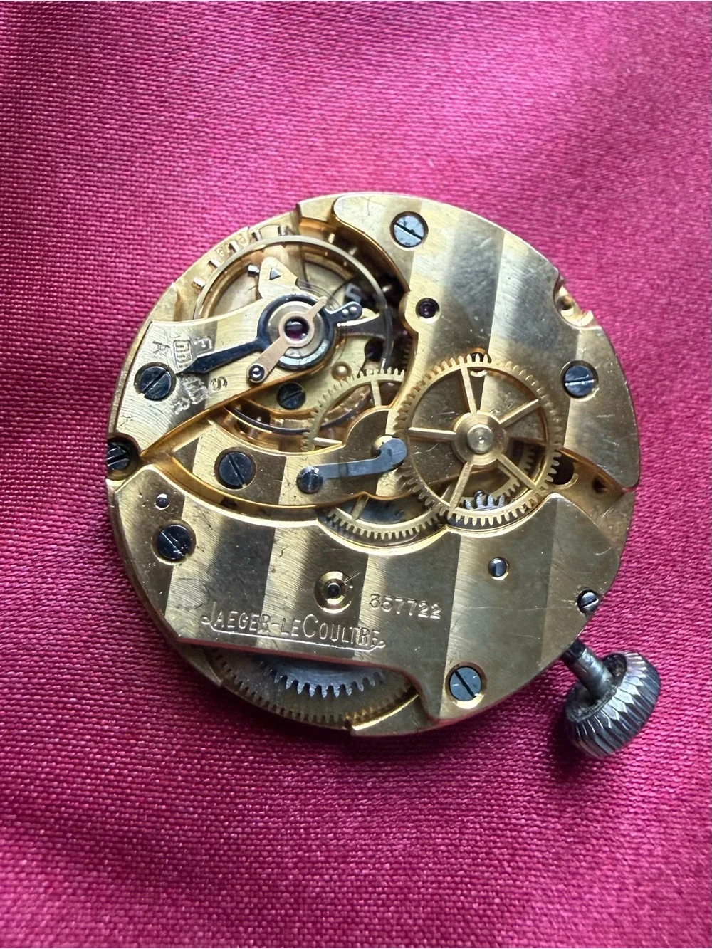1945 Jaeger LeCoultre WW2 P478 33.5 Swiss Mechanical Watch Officers Pvt Purchase